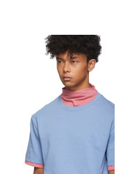 Keenkee Blue And Pink Pullover T Shirt