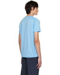 Sunspel Blue Classic T Shirt