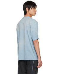 Acne Studios Blue Embroidered T Shirt