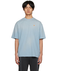 Acne Studios Blue Embroidered T Shirt