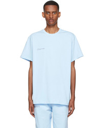 PANGAIA Blue Organic Cotton T Shirt