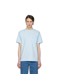 Noah NYC Blue Pocket T Shirt