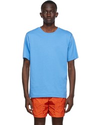 Dries Van Noten Blue Simple T Shirt
