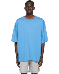 Dries Van Noten Blue Supima Cotton T Shirt