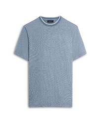 Bugatchi Comfort Knit Tee In Slate At Nordstrom