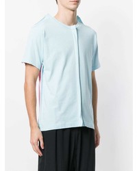 Comme Des Garcons SHIRT Comme Des Garons Shirt Colour Block Exposed Hem T Shirt