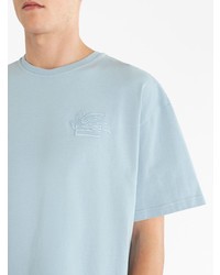 Etro Crew Neck Cotton T Shirt