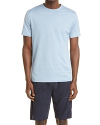 Sunspel Crewneck T Shirt In Blue Mist At Nordstrom