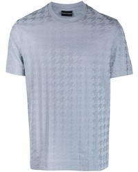 Emporio Armani Debossed Pattern T Shirt
