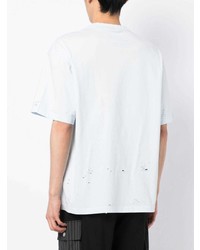 Feng Chen Wang Double Layer Distressed Effect T Shirt