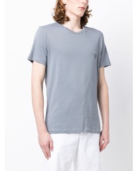 Emporio Armani Embossed Logo Cotton T Shirt