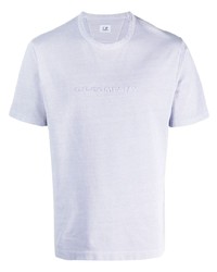 C.P. Company Embossed Logo Cotton T Shirt