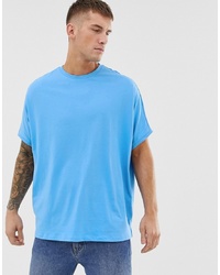 ASOS DESIGN Extreme Oversized T Shirt In Blue