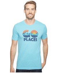 Life is Good Go Places Cool Tee T Shirt