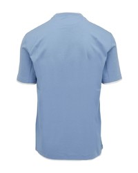 Brunello Cucinelli Layered Trim Cotton T Shirt