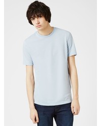 Topman Light Blue Marl Slim Fit T Shirt