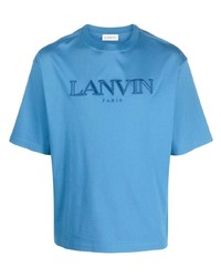Lanvin Logo Appliqu Cotton T Shirt