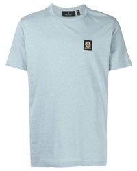 Belstaff Logo Patch Cotton Jersey T Shirt