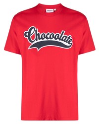 Chocoolate Logo Patch Cotton T Shirt