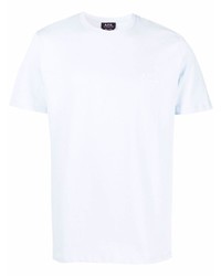A.P.C. Logo Print Cotton T Shirt