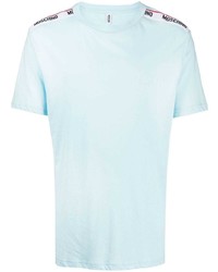 Moschino Logo Tape Crewneck T Shirt