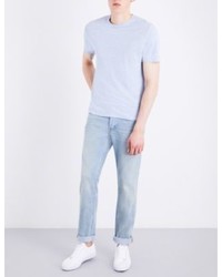 Sandro Marl Effect Linen T Shirt