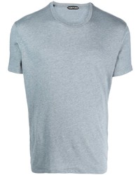 Tom Ford Melange Effect Short Sleeve T Shirt