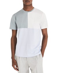 Reiss Miller Slim Fit Colorblock T Shirt