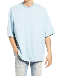 Topman Mock Neck Oversize T Shirt
