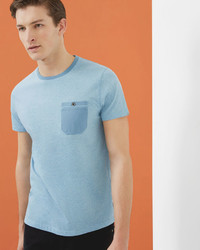 Ted Baker Moulin Cotton Crew Neck Tshirt