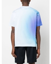 Paul Smith Ombr Effect Cotton T Shirt