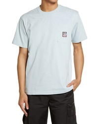 Obey Point Pocket Logo Organic Cotton T Shirt