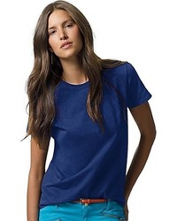 Hanes Relaxed Fit Jersey Comfortsoft Crewneck T Shirt Tops