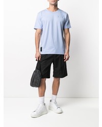 McQ Swallow Short Sleeve Cotton T Shirt