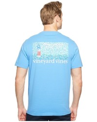 Vineyard Vines Short Sleeve Fish Lighthouse Pocket T Shirt T Shirt