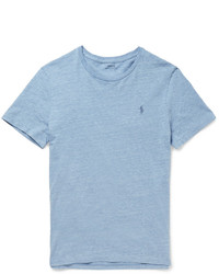Polo Ralph Lauren Slim Fit Heathered Cotton Jersey T Shirt