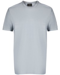 Brioni Striped Short Sleeve T Shirt