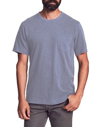 Faherty Sunwashed Organic Cotton Pocket T Shirt In Storm Blue At Nordstrom