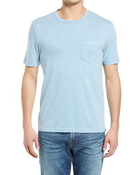 Faherty Sunwashed Organic Cotton Pocket T Shirt