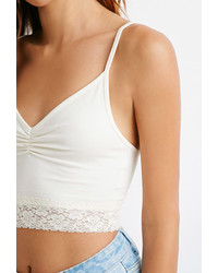 Forever 21 Lace Trimmed Bustier