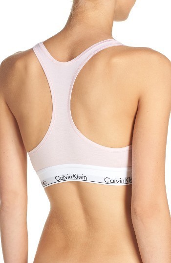 Calvin Klein Modern Cotton Yellow Racerback Bralette