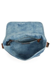 Marc Jacobs Denim Crossbody Bag Blue