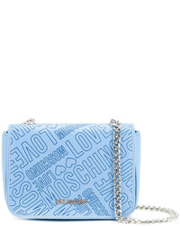 love moschino blue handbag