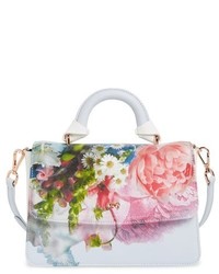 Ted Baker Women's Vickey Floral Focus Travel Bag - Powder Blue