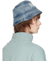 Rhude Blue Logo Bucket Hat