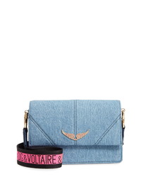 Zadig & Voltaire Lolita Jeans Denim Crossbody Bag