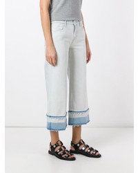 J Brand Liza Mid Rise Culotte Jeans