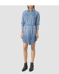 AllSaints Xena Denim Dress