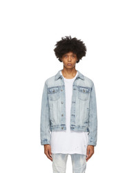 Ksubi Blue Classic Denim Jacket