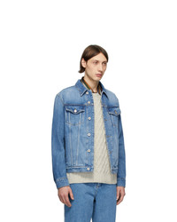 Loewe Blue Denim Anagram Jacket